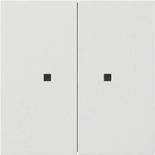 Gira KNX RF bed.el.-op.st. 2-v F100 z.wit