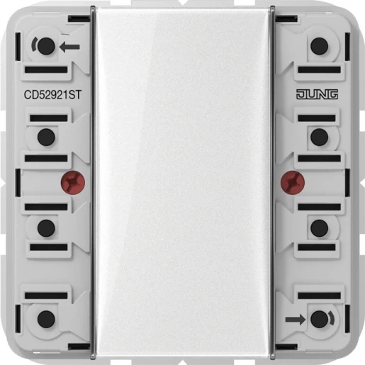 Jung CD range KNX tastermodule Universeel KNX inbouw IP20 CD52921ST