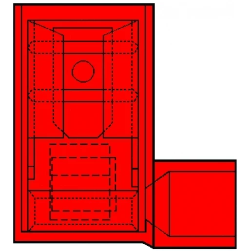 Klemko vlakstifth 1,5mm2 rood