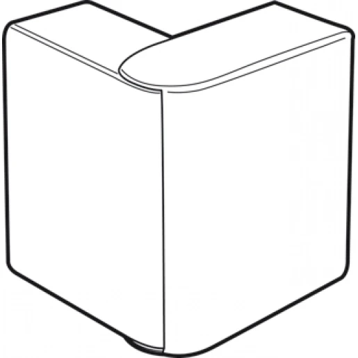 Legrand Snap-on buitenhoek wandgoot 50x85mm Halogeenvrij grijs 603828