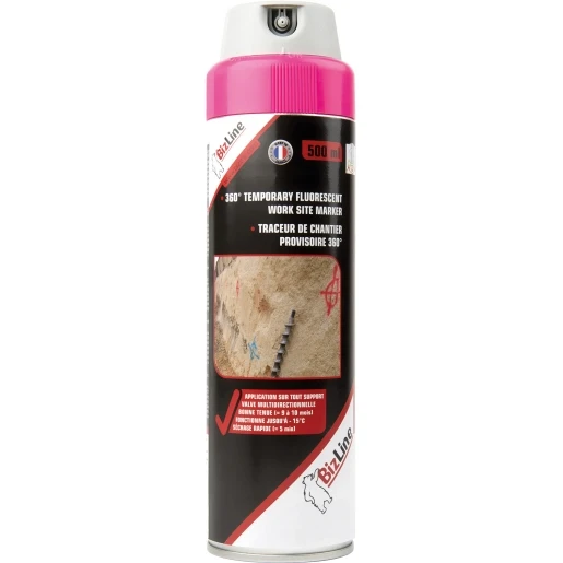 Bizline Markeerverf kersenrood 500ml BIZ 740100