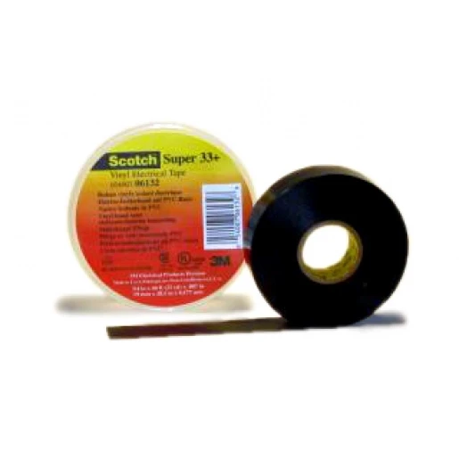 3M zelffuserende tape 38mmx33m pvc zwart 33+
