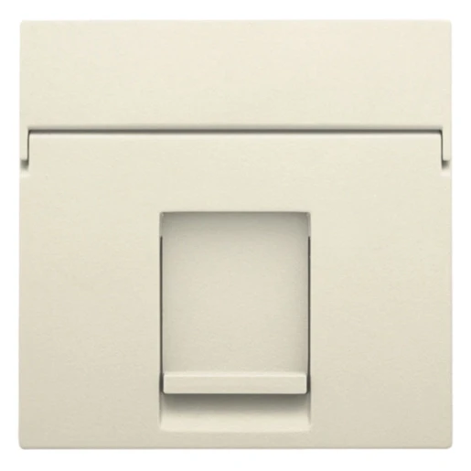 Niko Centraalplaat data RJ Modular-Jack Centraalplaat 1 connector Zonder label beige 100-65100