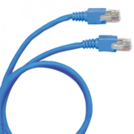 Legrand LCS3 Patchkabel LCS2 niet afgeschermd 100 Ohms U / UTP Cat6 RJ45 8(8) 1M blauw 051772