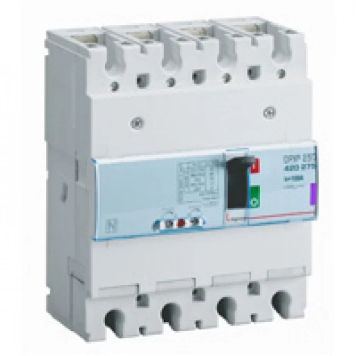 Legrand DPX3 250 THERMO MAGNETISCH 4 POLIG 100A KA-WAARDE 50KA