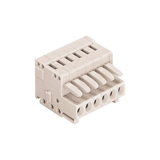 Wago Female recht rm=3,5mm2 8-pol.