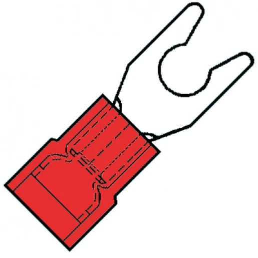 Klemko NYLON GEÏSOL.KLEMVORKKABELSCH.SUP.M 3,5 V.0,5-1,5