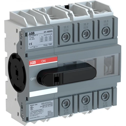 ABB OT-serie Lastscheider IP2X 3p 160A