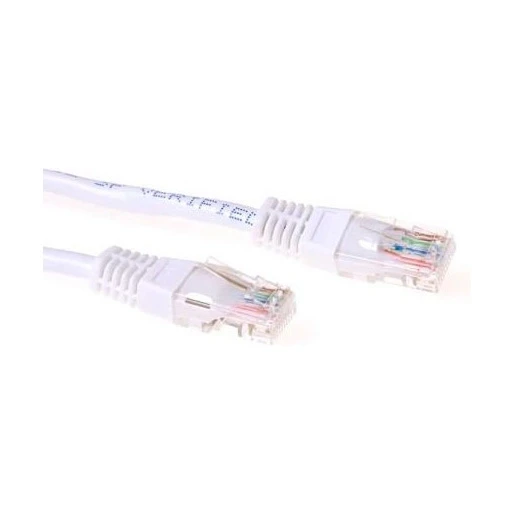 ACT Patchkabel U / UTP Cat5E RJ45 8(8) 1M wit IB5401