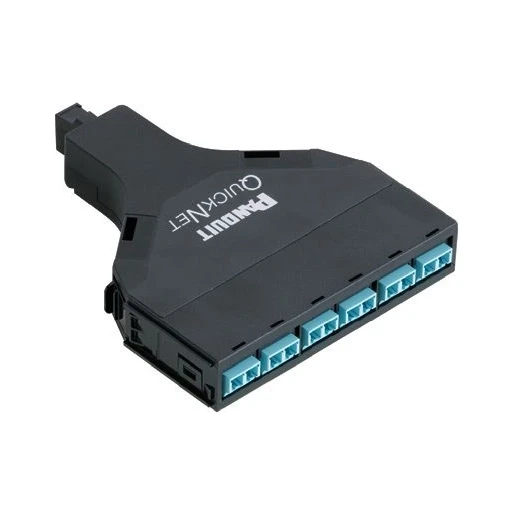 Panduit 12-fiber OM4 optimized QN SFQ cassette