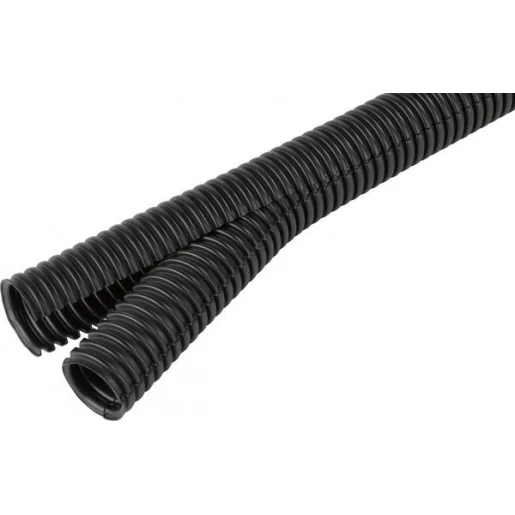 Frankische Co-flex-pp-uv deelbare buis uv-bestendig zwart 25m rol nw 37
