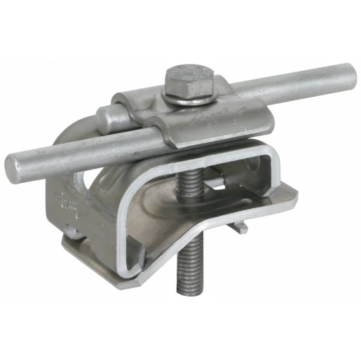 Dehn Gutter clamp al for bead 16-22mm with double cleat for rd 8-10mm