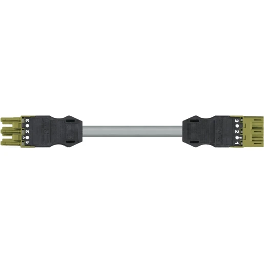 Wago SERIE 771 Patchkabel gebouwinstallatie 3p Contrastekker (female) Stekker 7000mm