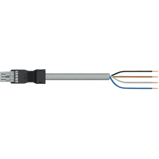 Wago SERIE 891 Patchkabel gebouwinstallatie 4p Contrastekker (female) Vrij kabeluiteinde 4000mm