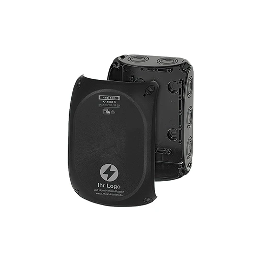 Hensel MB Kabeldoos IP66/67/69 BM4 Zonder klem Invoer M20/25/32 Zwart
