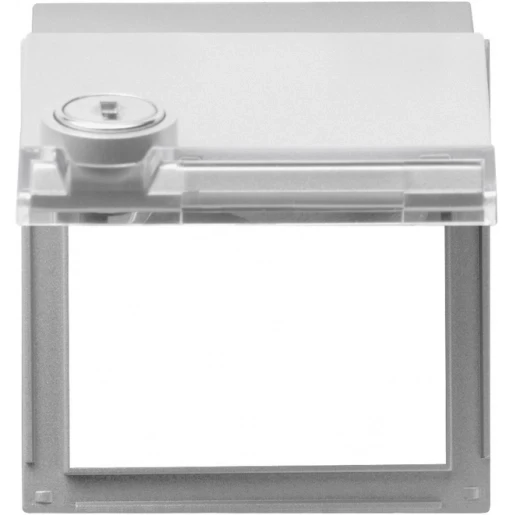 Gira TX_44 adapterraam kd slot aluminium 069465