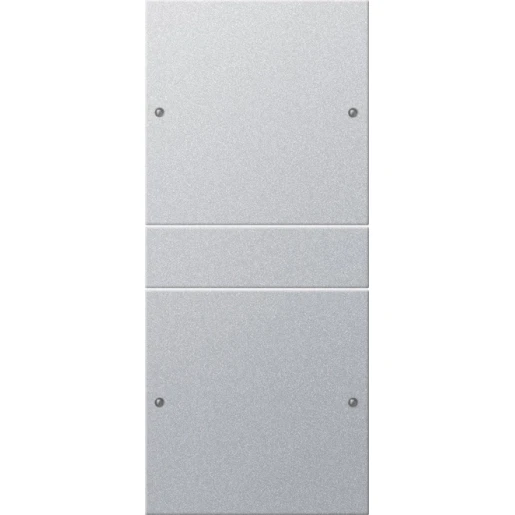 Gira Wippenset 2-v (1+1) System 55 kl.alum.(gel.)