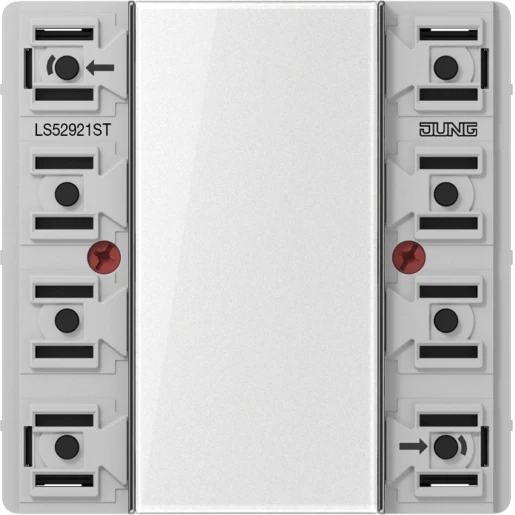 Jung LS range KNX tastermodule Universeel KNX inbouw IP20 LS52921ST