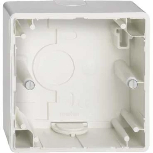 Merten Opbouwhuis 1-voudig 1 module wit Horizontaal en verticaal MTN512119