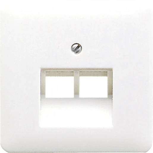 Jung CD range centraalplaat uae2x8upo cd500 UAE/IAE 2 connectoren MetaalZonder label brons CD569-2UAGB