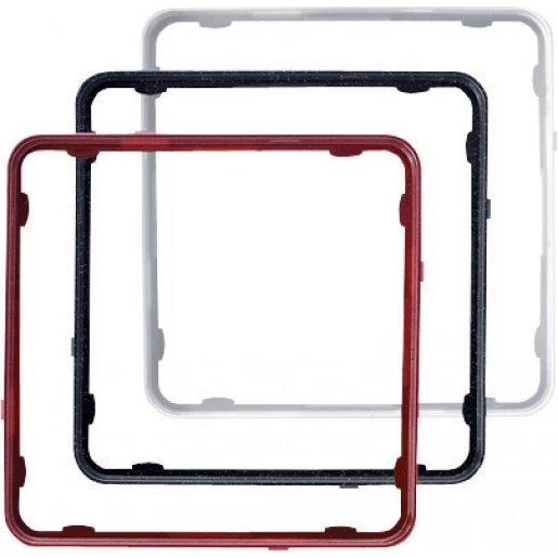 Jung CD range applicatie-raam metallic Kunststof zwart RAL 7021 CDP81SWM