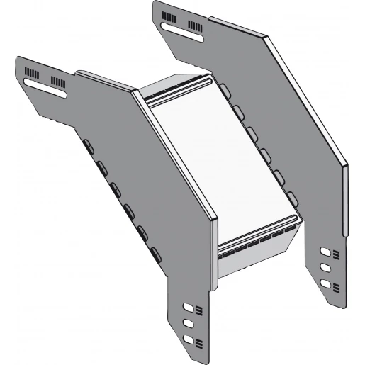 Stago KG281 bocht / hoekstuk kabelgoot 400x60mm Staal 90° sdz CSU36224002