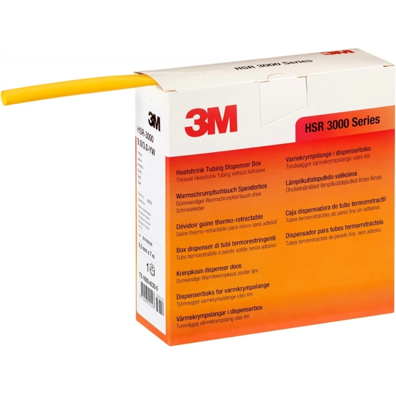 3M krimpkous dunwandig hsr 3000 geel ø9-3mmx7m