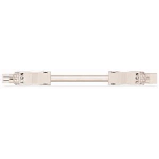 Wago Serie 891 Patchkabel gebouwinstallatie 3p Contrastekker (female) Stekker 3000mm