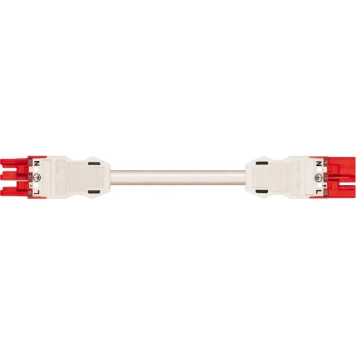 Wago Serie 771 Patchkabel gebouwinstallatie 3p Contrastekker (female) Stekker 2000mm