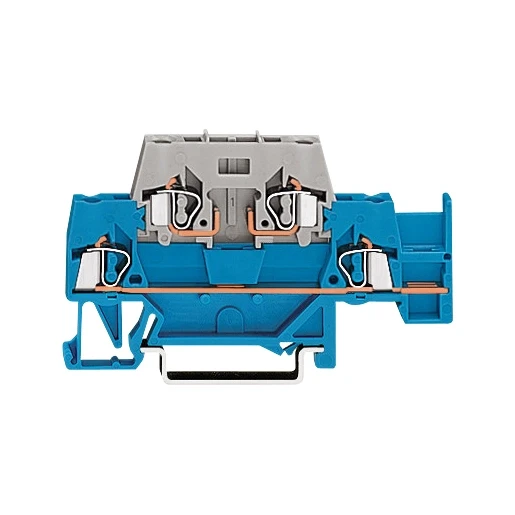 Wago Serie 280 Verbindingsrijgklem 0,08-2,5mm² eendr. 0,08-2,5mm² meerdr. Blauw