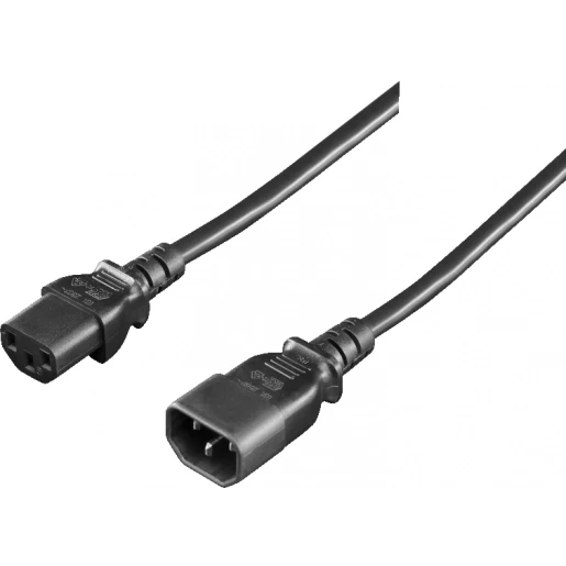 Rittal DK aansluitleiding EURO steker Koudapparaatcontrasteker recht 3G1,5mm² 1,8m