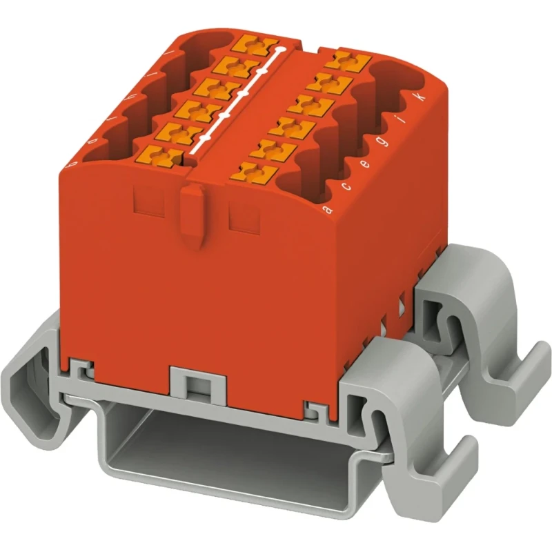 Phoenix Contact PTFIX Verbindingsrijgklem 0,14-4mm² eendr. 0,14-2,5mm² meerdr. Rood