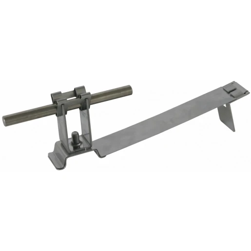 Dehn Roof conductor holder flexigrip stst h 32mm rd 8mm w.brace f.interlo