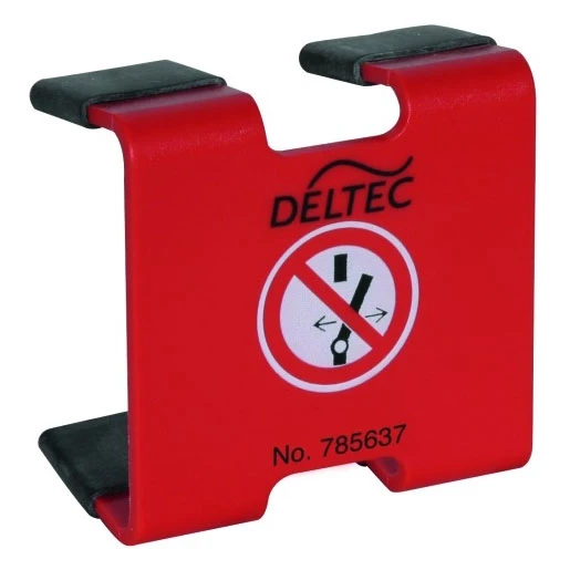 Dehn Locking element for din rail mounted devices h 45mm 3 modules