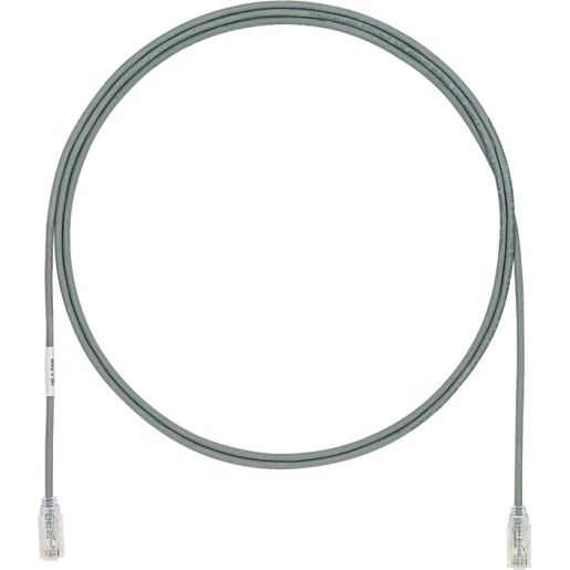 Panduit Patchkabel 28AWG LSZH U / UTP Cat6A (IEC) RJ45 8(8) 5M grijs UTP28X5MGY