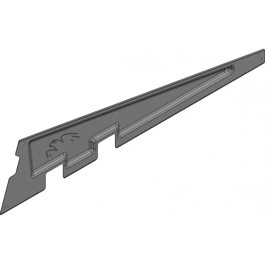 Van der Valk ValkPro+ Universele Zijplaat L10°