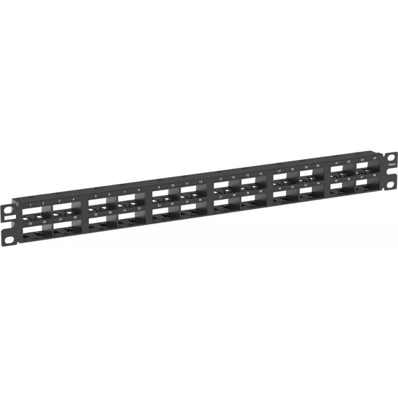 Panduit PatchPanel Mini Com 48Pt,HD,SHLD,BL,EA