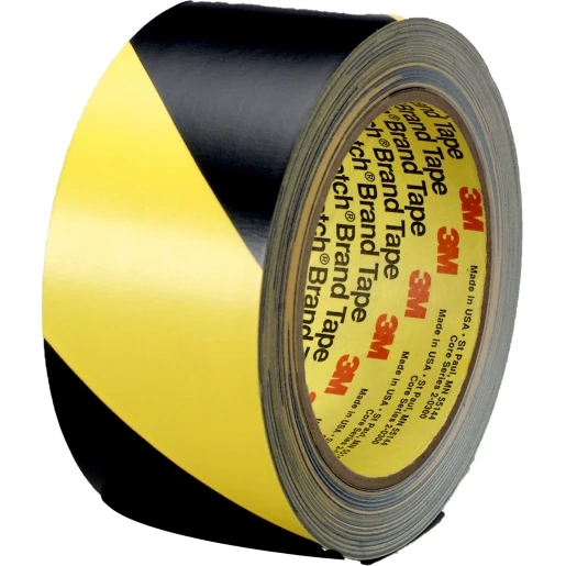 3M GESTREEPTE VEILIGHEIDSTAPE 5702 ZWART/GEEL 50 MMx33M