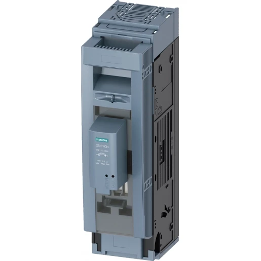 Siemens SENTRON FUSE SWITCH DISCONNECTOR 3NP1 1-POLE NH2 400 A FOR ASSEMBLY AND INSTALLATION ON MOUNTING PLATE BOX TERMINAL FUSE MONITORING ELECTRONIC EFM15 COVER LEVEL 70MM