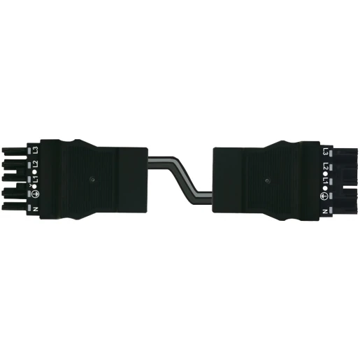 Wago SERIE 771 Patchkabel gebouwinstallatie 5p Contrastekker (female) Stekker 2000mm