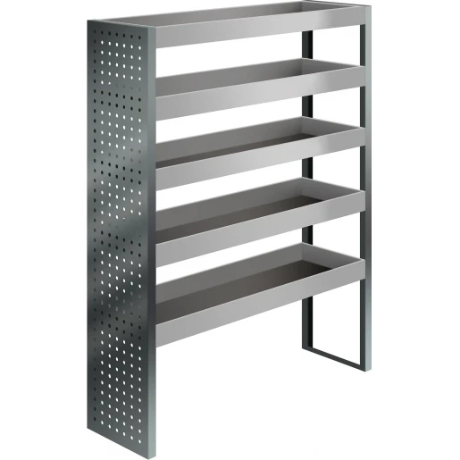 Bizline Kit Standaard Bedrijfswagen 1268x300mm grijs kleine onderdelen bak 771045