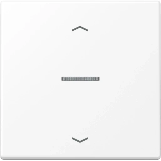 Jung LS range home stuurafdekking pijl sneeuwwit enkelvoudig Mat wit RAL 9016 BTLS17101PWWM