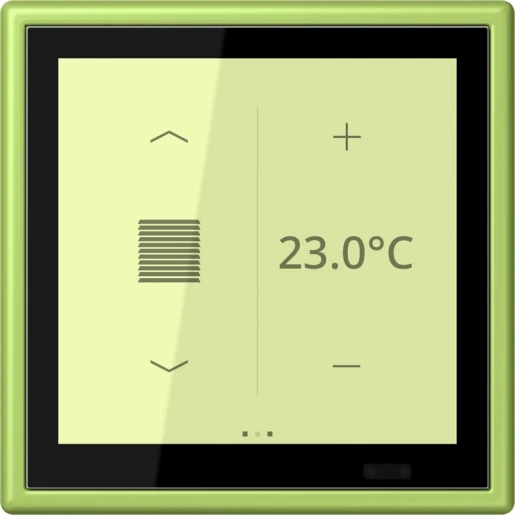 Jung LS range KNX Touch ruimtecontroller KNX LC459D1S221