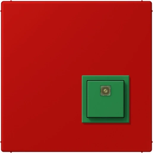 Jung LS range Miva afzetknop LC32090 70x70mm rood IP20 NRSLC0834AT227