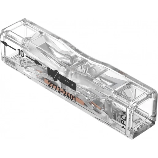 Wago Doorvoerconnectoren voor massieve en meeraderige geleiders max. 4 mm²