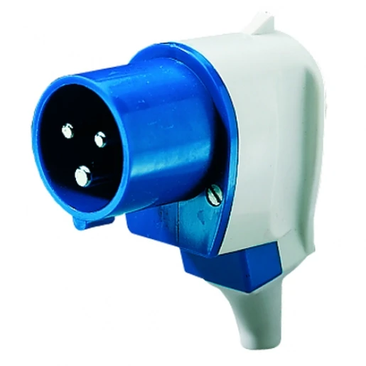 Mennekes Haakse contactstop 16A 3P 6H 230V IP44