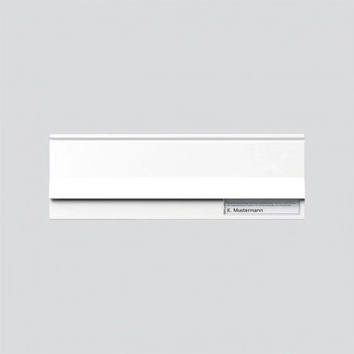 Siedle Brievenbusklep brievenbus aluminium/kunststof wit 200017502-01