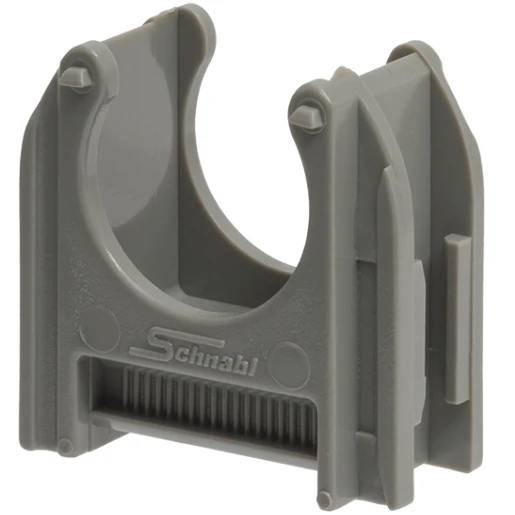 Schnabl Kunststof buisklem halogeenvrij diam.3/4"/18,5-19,5mm donkergrijs