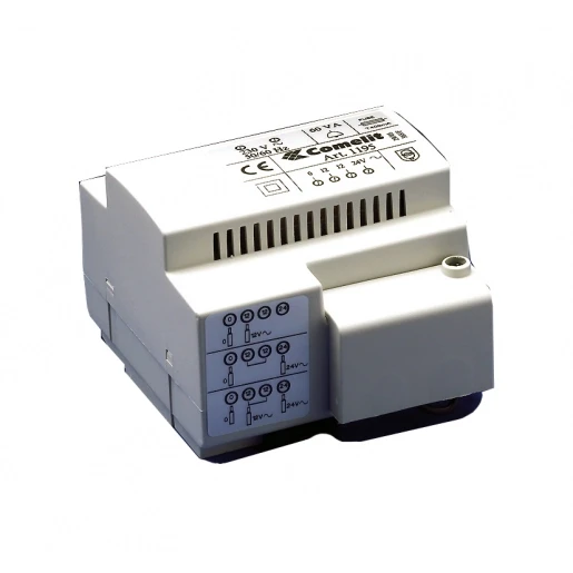 Comelit Trafo 125-240 60VA din-rail 24V AC IP30 1195