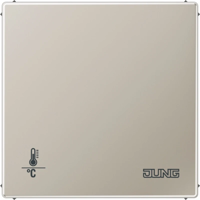 Jung KNX objectregelaar + 4 bin LS edelstaal